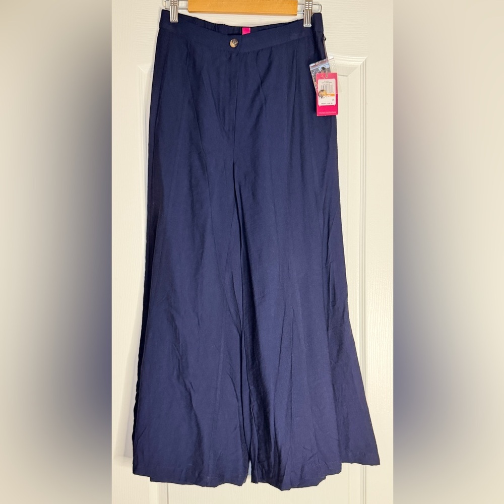 Vince Camuto Navy Wide Leg Pants, Size Small and Large